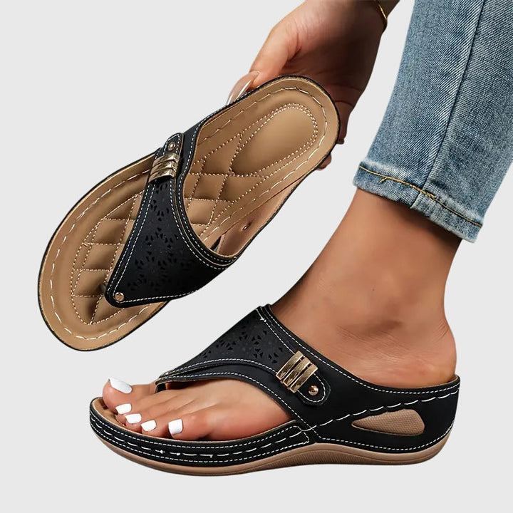 Sophie | Modische, Komfortable & Stützende Orthopädische Sandalen Damen 0
