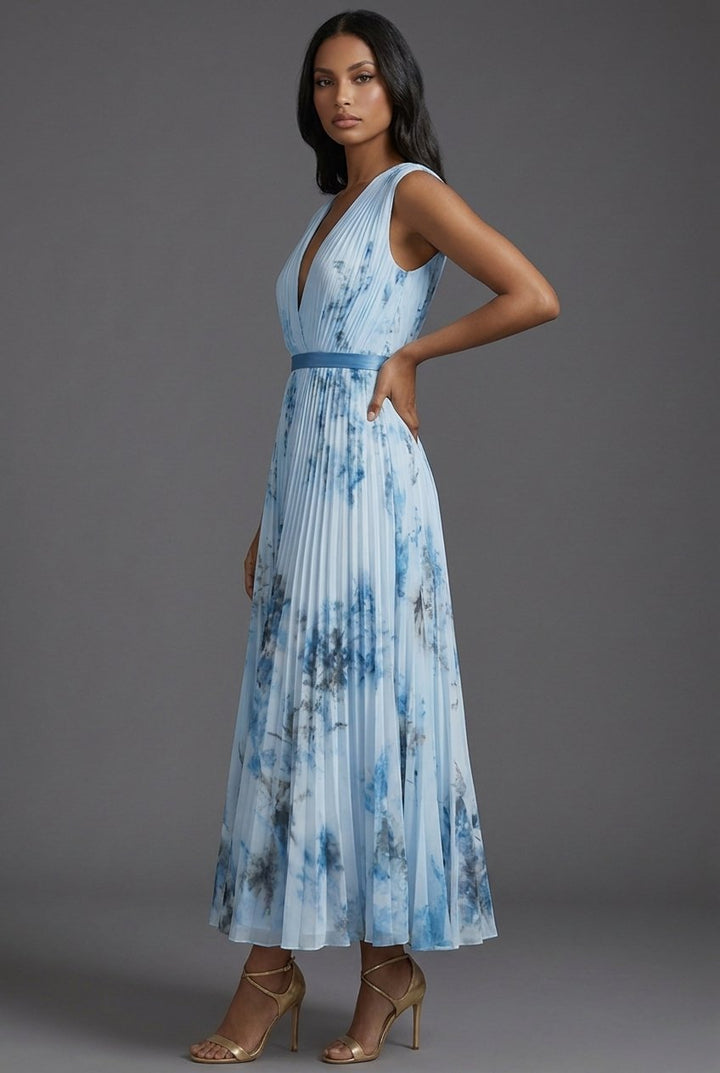 Sophie | Romantisches geblümtes Midikleid 4