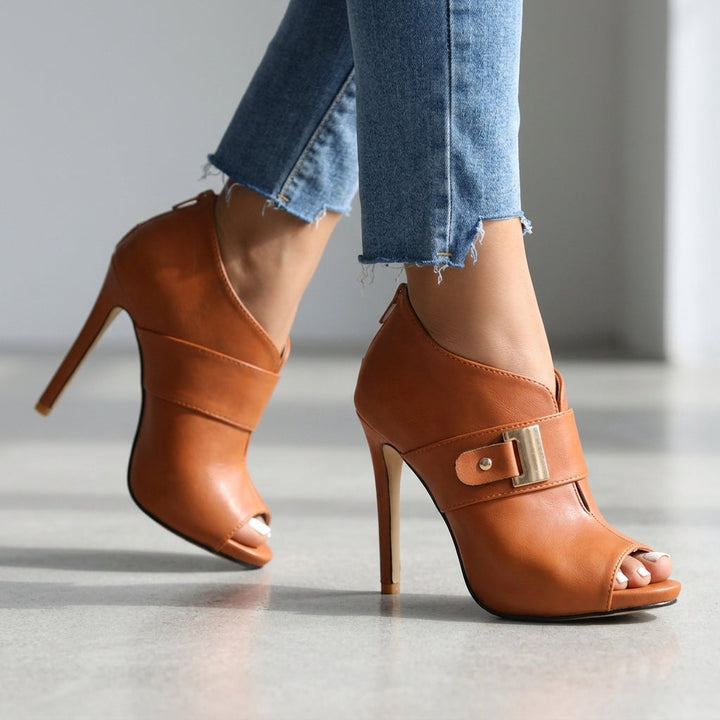 Sophie | Stiletto Heels Open Toe Elegant Feminin Stil 5