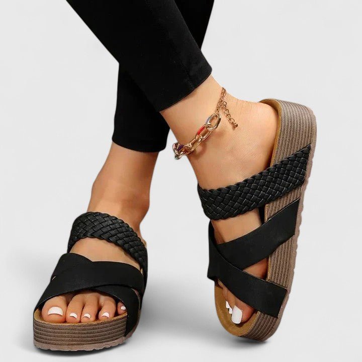 Stella | Elegante und modische Damen Plateau Sandalen 4