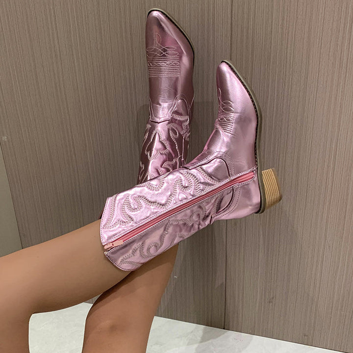 Stella | Glamouröse und strahlende Western Cowboystiefel 1