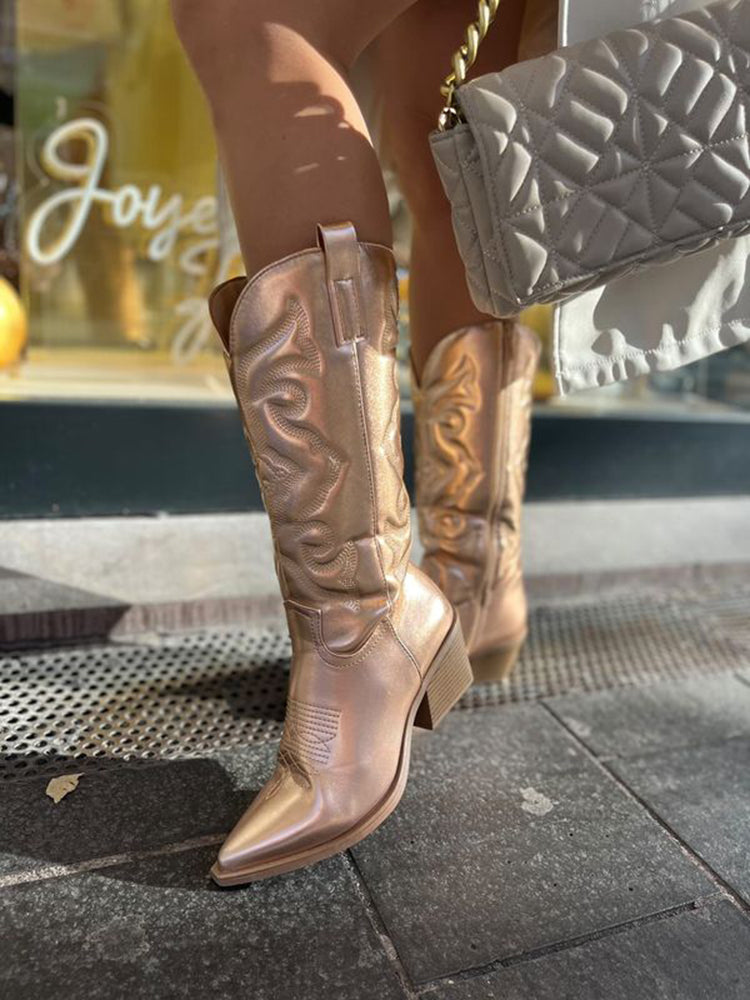 Stella | Glamouröse und strahlende Western Cowboystiefel 4