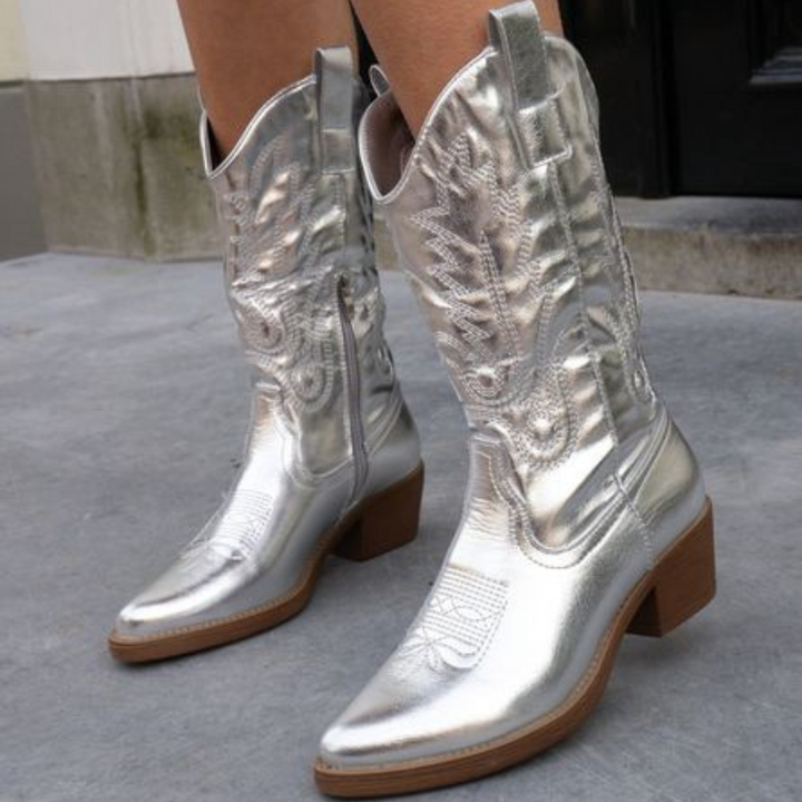 Stella | Glamouröse und strahlende Western Cowboystiefel 7