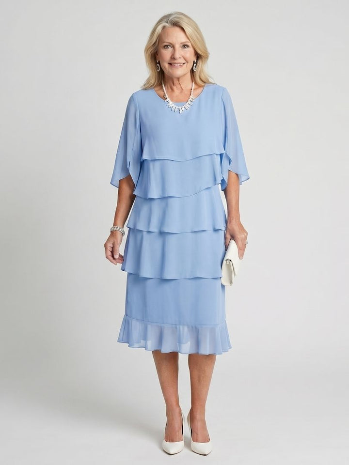 Talia | Elegantes, Luftiges & Feminines Festliches Kleid für Damen 4