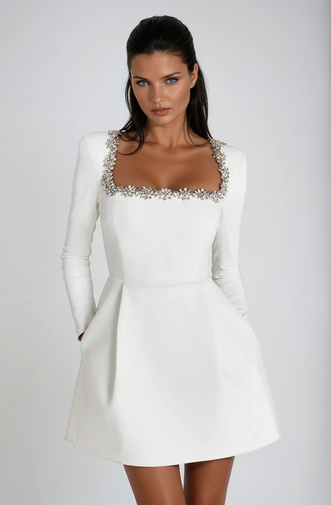 Talia | Hochzeitsgastkleid Elegant Feminine Mini Länge 5