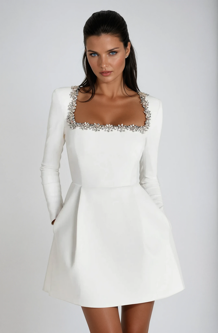 Talia | Hochzeitsgastkleid Elegant Feminine Mini Länge 5