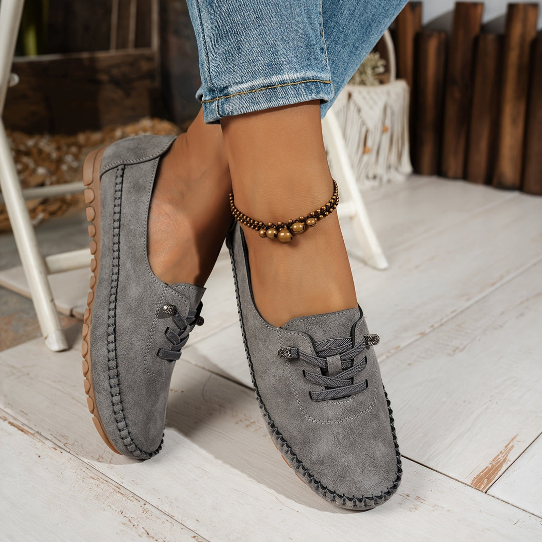 Tara | Elegante, Bequeme & Flexible Damen Schnür-Loafer 4