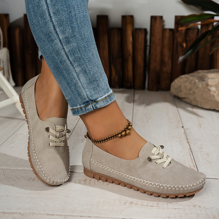 Tara | Elegante, Bequeme & Flexible Damen Schnür-Loafer 8