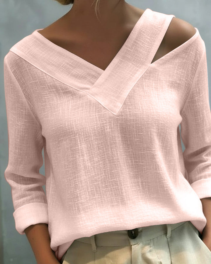 Tara | Elegantes, Asymmetrisches Damenoberteil – Festliche & Schicke Oberteile Damen 6
