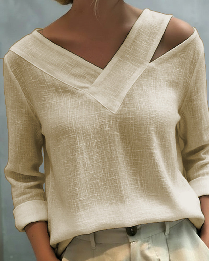 Tara | Elegantes, Asymmetrisches Damenoberteil – Festliche & Schicke Oberteile Damen 9