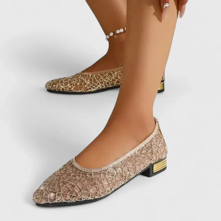 Thalia | Elegante, Bequeme &amp; Vielseitige Damen-Ballerinas mit spitzer Zehenpartie 2
