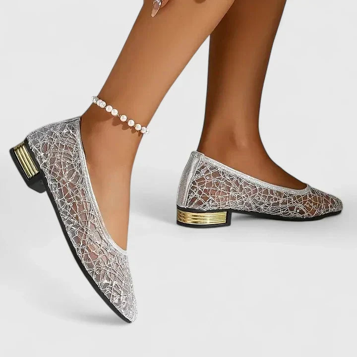 Thalia | Elegante, Bequeme &amp; Vielseitige Damen-Ballerinas mit spitzer Zehenpartie 3