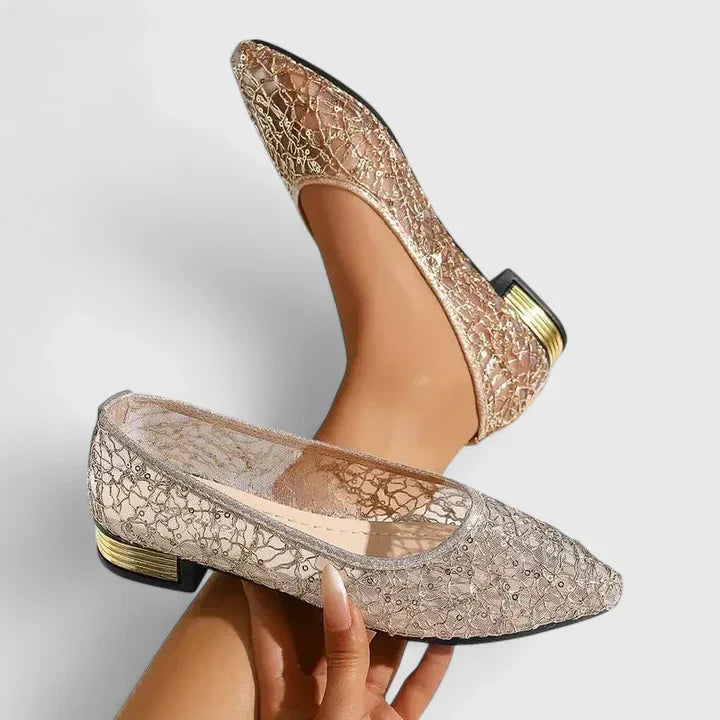 Thalia | Elegante, Bequeme &amp; Vielseitige Damen-Ballerinas mit spitzer Zehenpartie 5