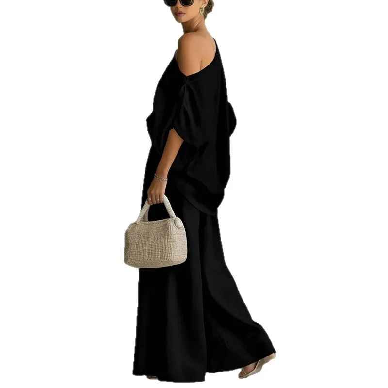 Thessaly | Schulterfreies, Elegantes &amp; Bequemes Damen Zweiteiler-Set 8