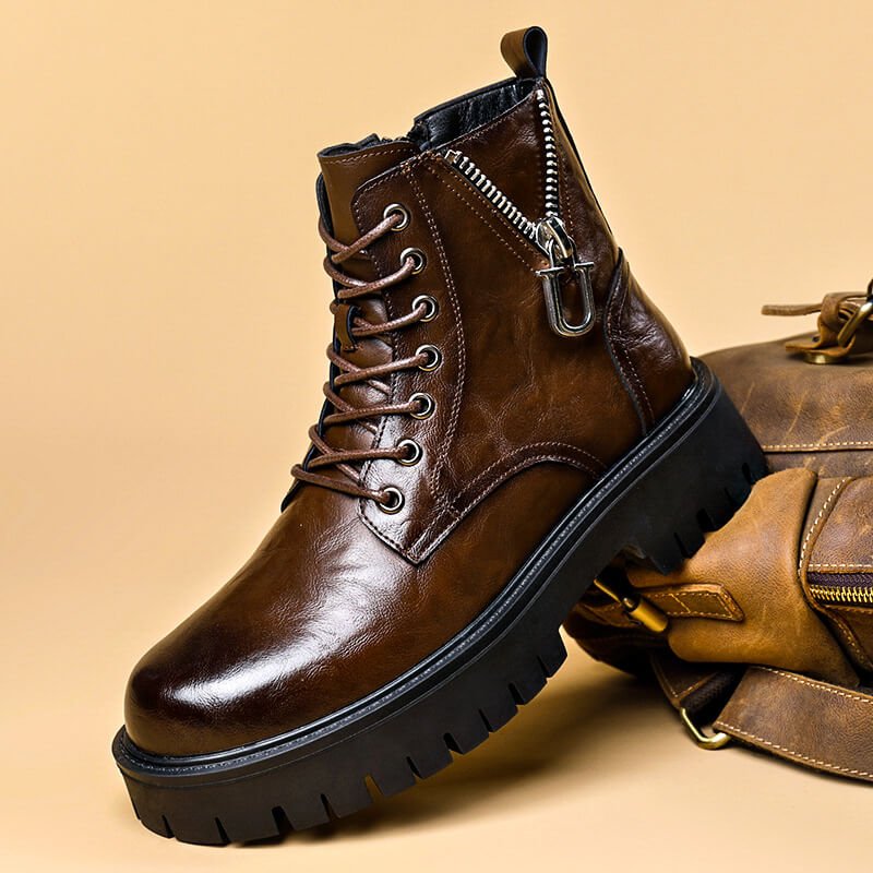 Thomas | Robuste und elegante Prestige Lederstiefel 0