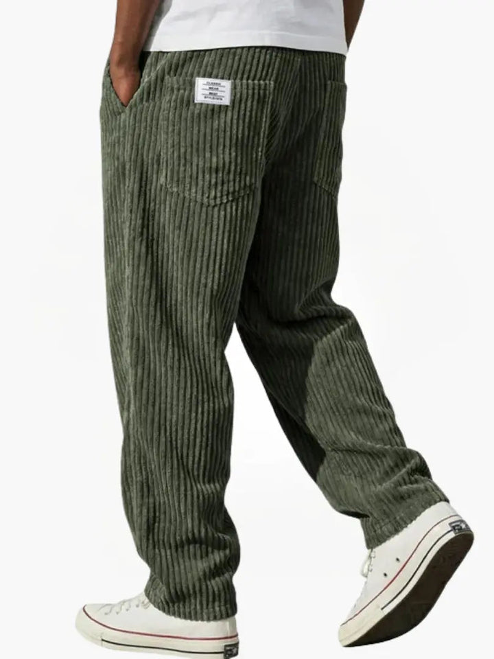 Tobias | Herren Hosen Cordhose Elegant Locker Baumwolle Komfortabel 8