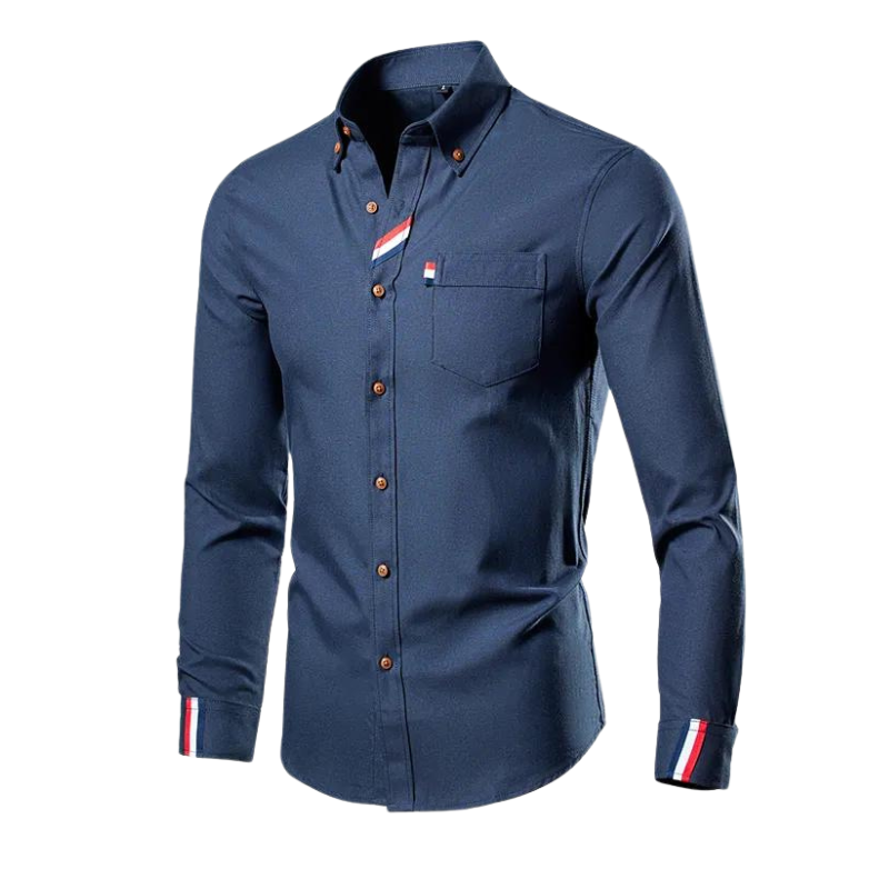 Tomas | Herren Langarmshirt – Elegant, Atmungsaktiv &amp; Bequem 2