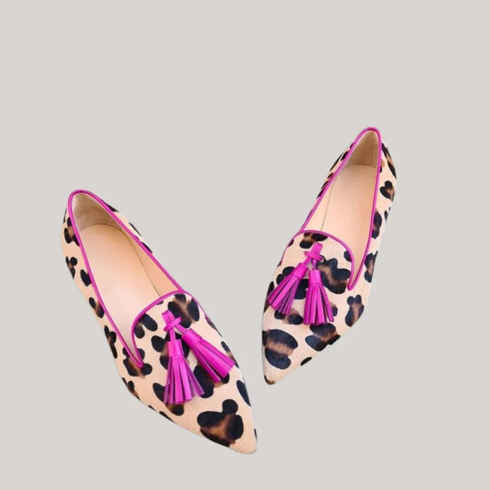 Elena | Modische Leopard-Loafer Mit Stilvollem Statement-Look