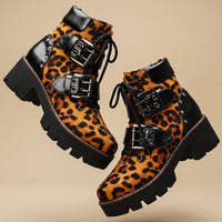 Isabella | Exclusive and Modern Women's Ankle Boots with Distinctive Buckle Details