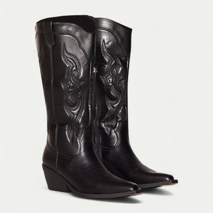 Valentina | Raffinierte Westernstiefel mit spitzer Silhouette 0