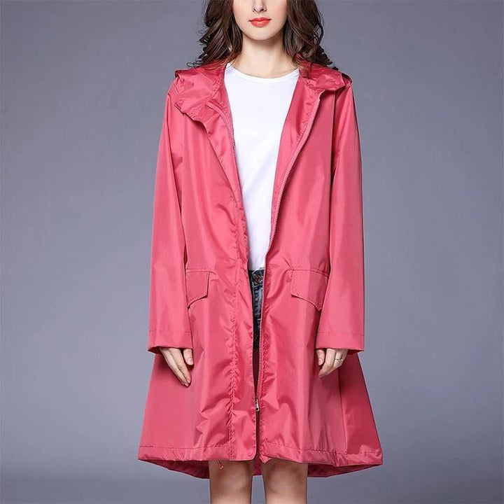 Valeria | Elegante & Wasserdichte Damen Regenjacke 3