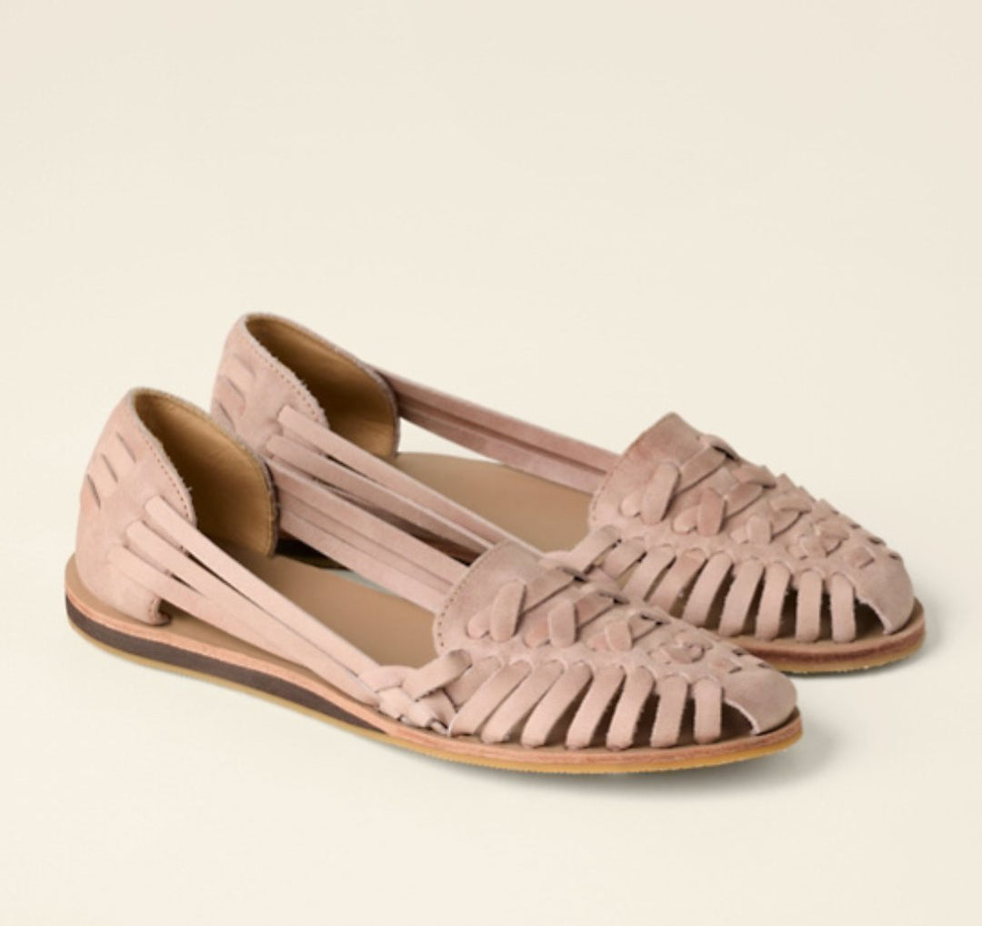 Valerie | Elegante gewebte Slip On Sandalen 2