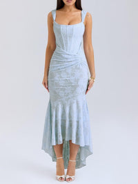 Elena | Zeitloses Meerjungfrauenkleid Mit Edler Jacquard-Spitze