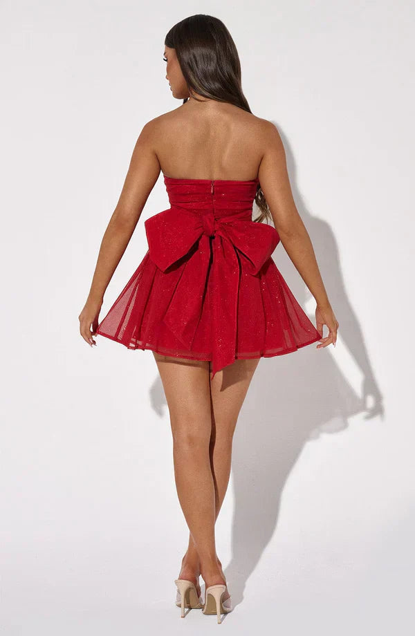 Vanessa  | Glamouröses und elegantes Damen Glitzerkleid 2