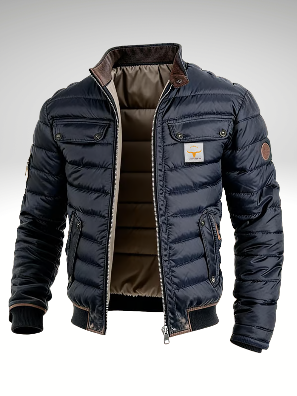 Vento | Elegante Gepolsterte Urban-Jacke für Männer 0