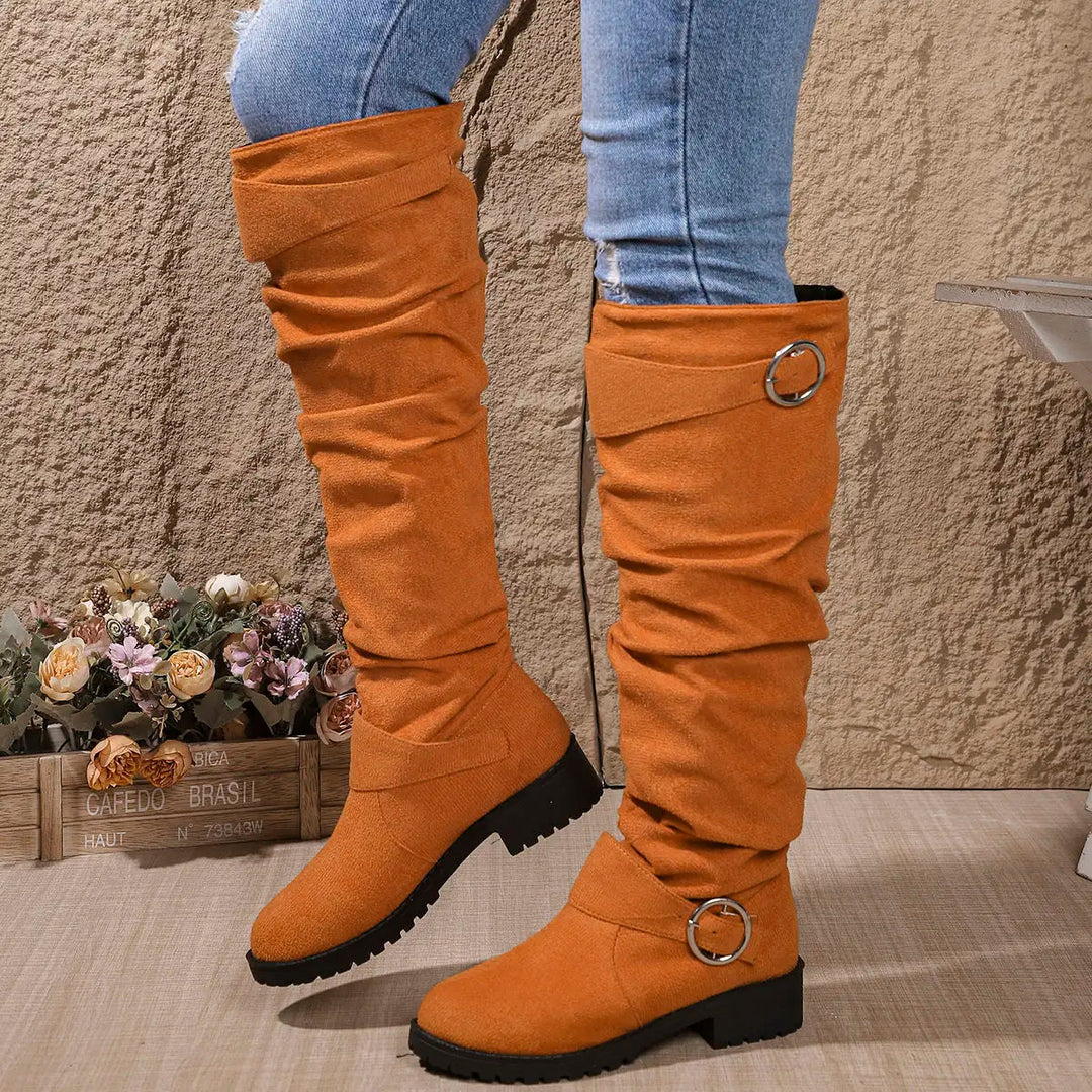 Victoria | Elegante und moderne kniehohe Damenstiefel 5