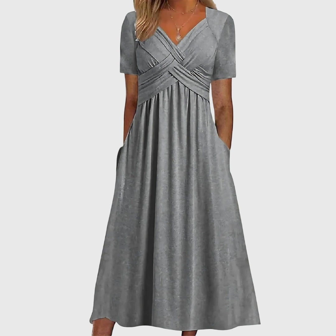 Violetta | Elegantes Midikleid – Figurschmeichelnd, Vielseitig &amp; Ideal für Festliche Anlässe 2