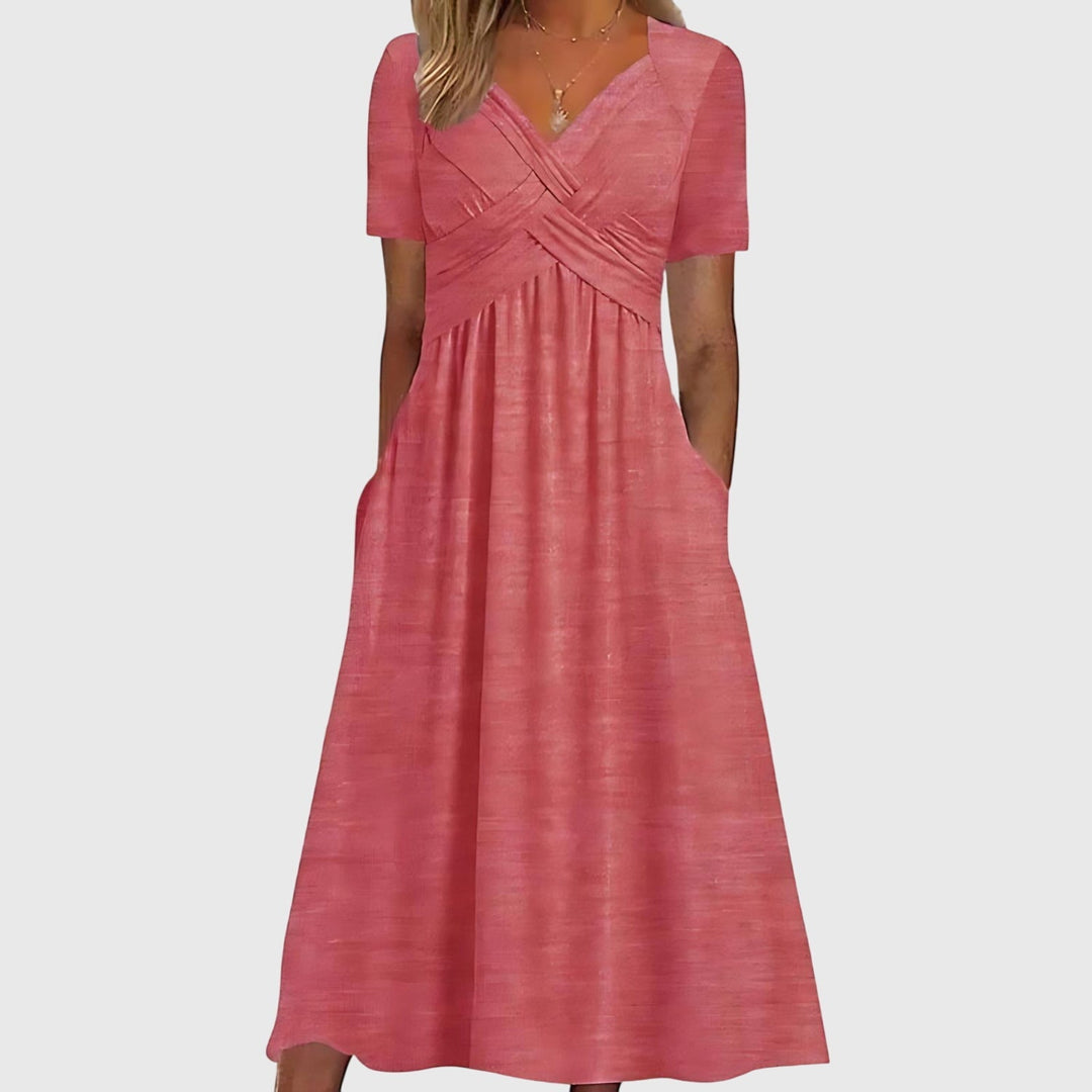 Violetta | Elegantes Midikleid – Figurschmeichelnd, Vielseitig &amp; Ideal für Festliche Anlässe 3