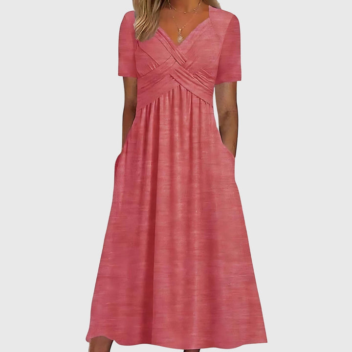 Violetta | Elegantes Midikleid – Figurschmeichelnd, Vielseitig &amp; Ideal für Festliche Anlässe 3