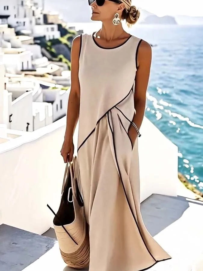 Weinmann Mode | Elegantes Ärmelloses Casual Kleid 2
