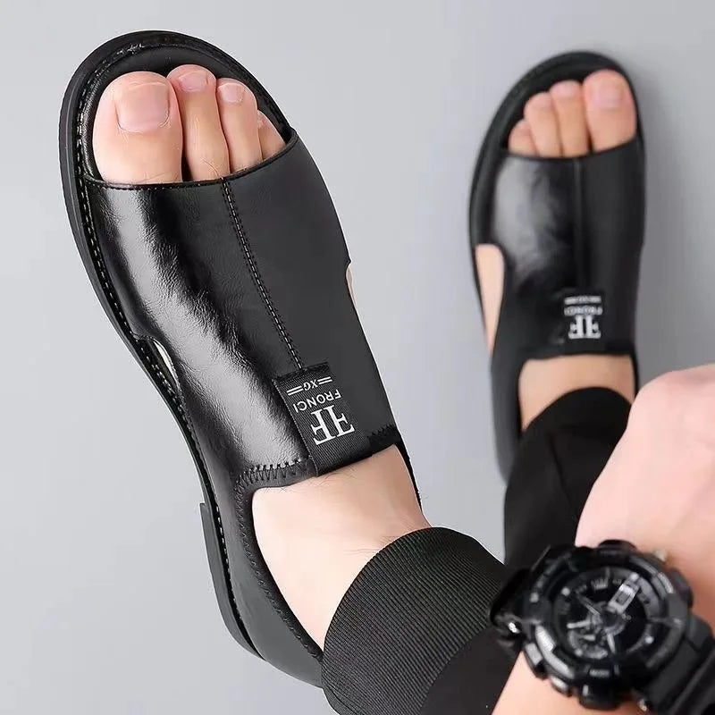 Wilko | Bequeme, Atmungsaktive Herren Sandalen aus Echtleder 3