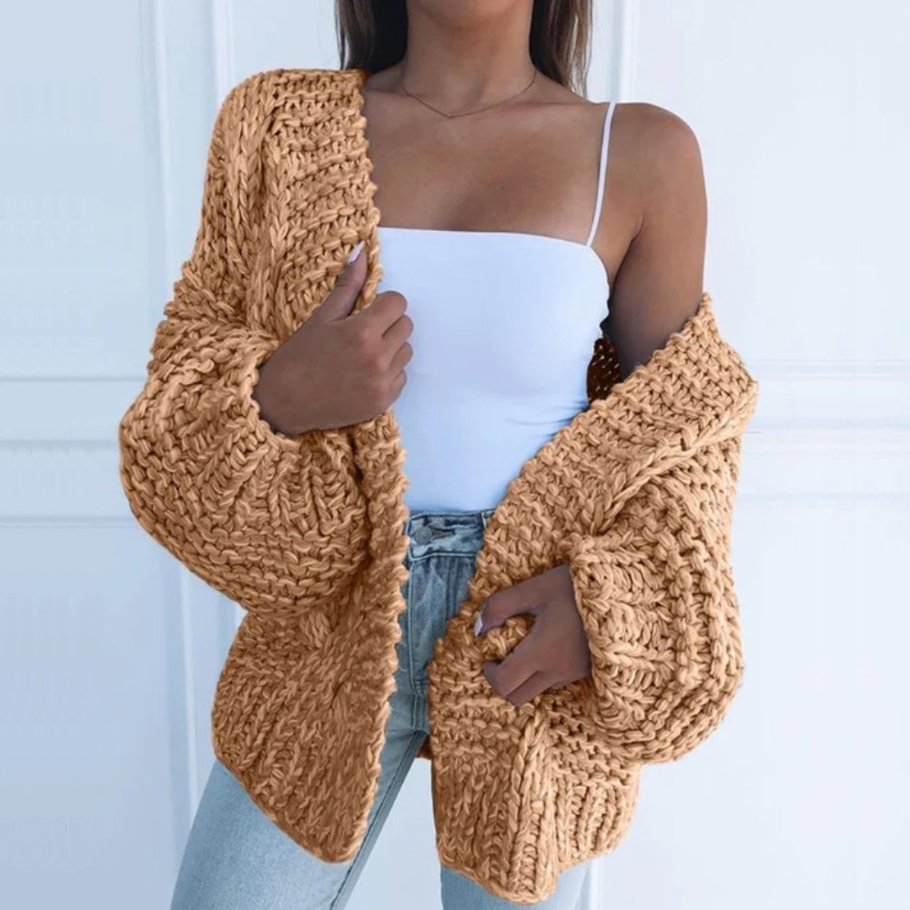 Yvanderliah | Bequeme Strickjacke 2