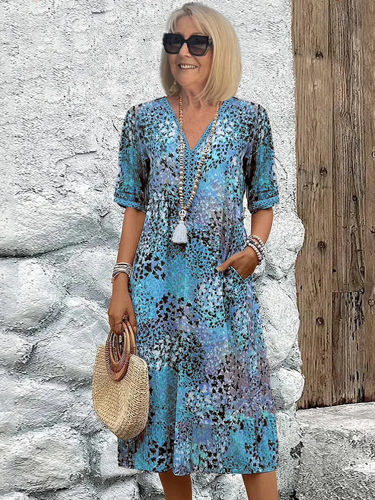 Zara | Auffälliges Midikleid mit Entspanntem Schnitt 2