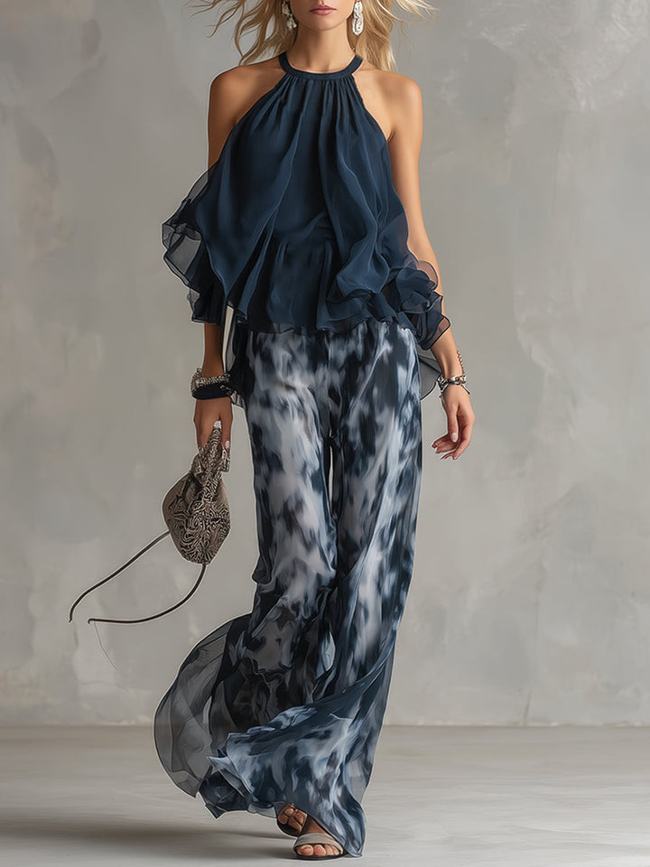 Zelina | Elegantes Twin Set Damen – Fließend, Bequem &amp; Vielseitig 0