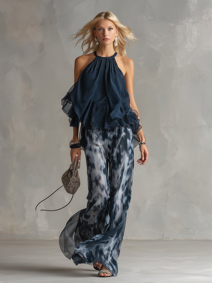 Zelina | Elegantes Twin Set Damen – Fließend, Bequem &amp; Vielseitig 1