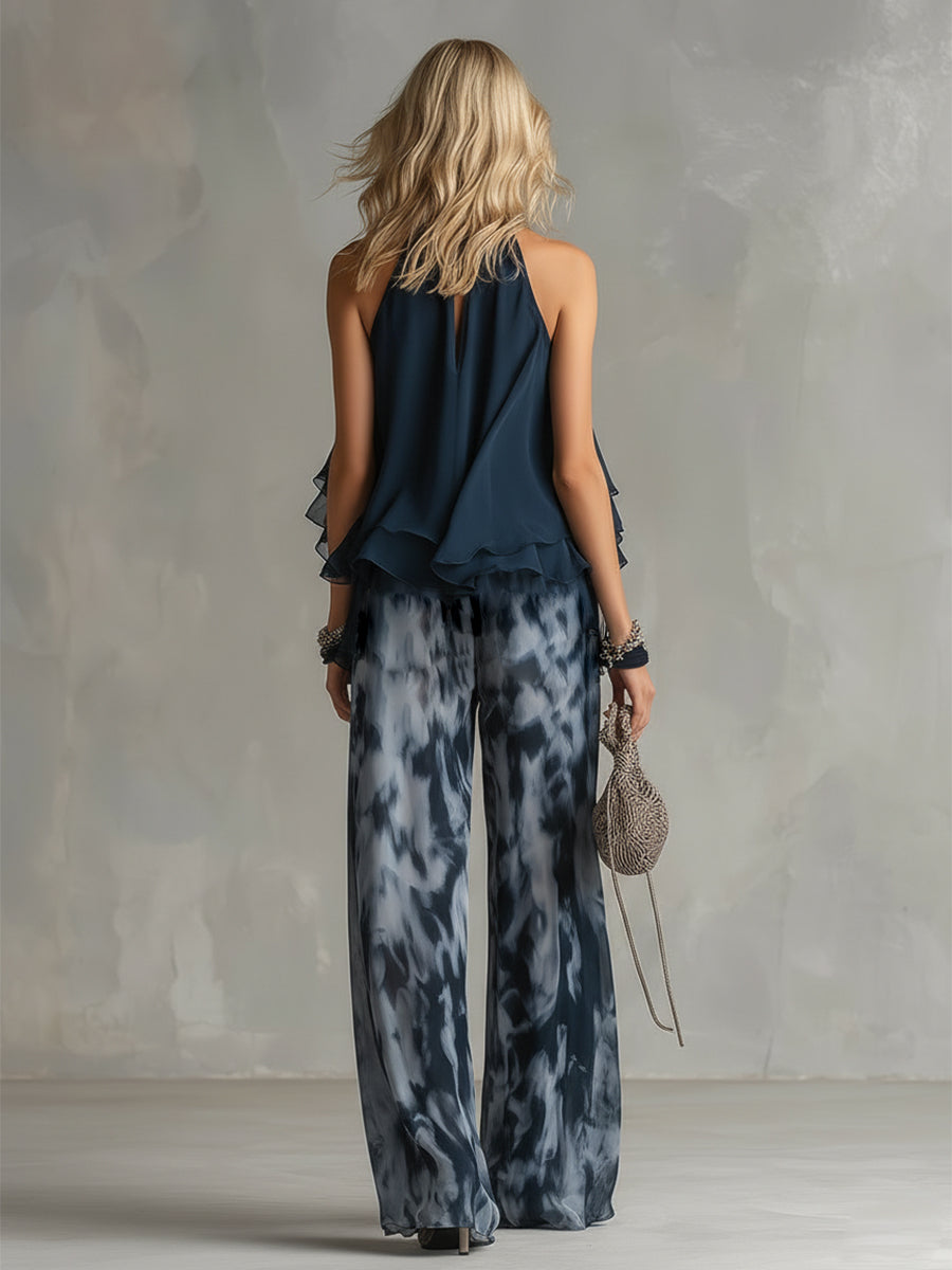Zelina | Elegantes Twin Set Damen – Fließend, Bequem &amp; Vielseitig 3