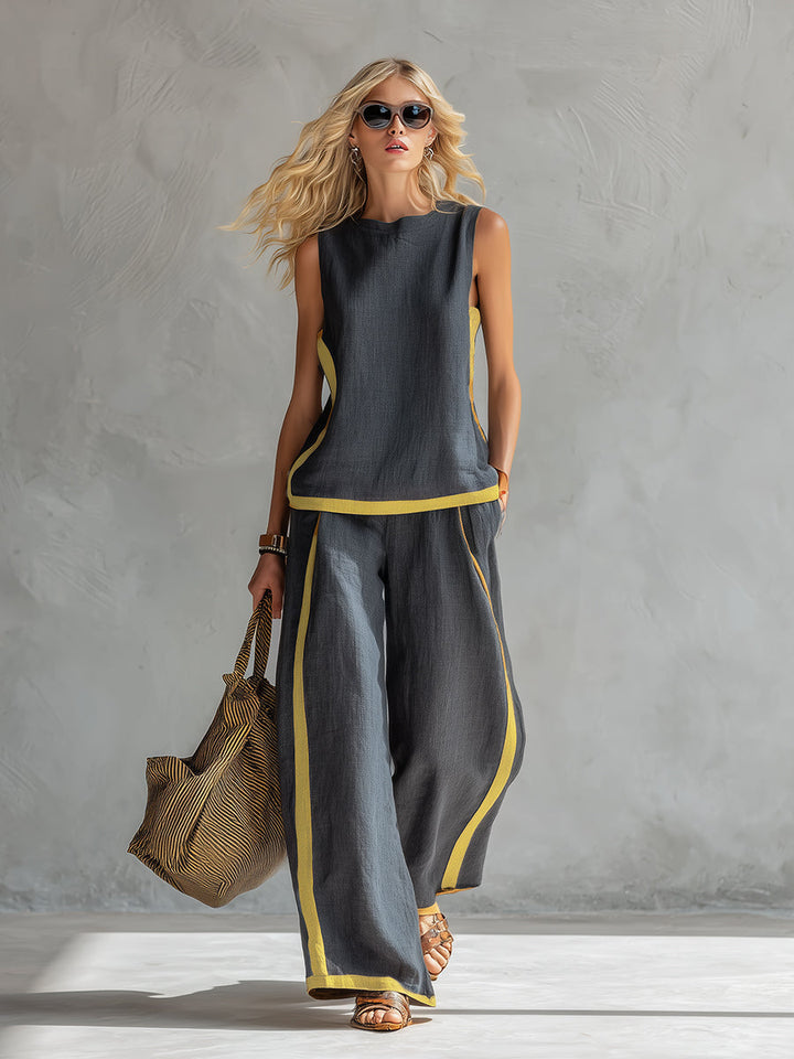 Zoe | Elegantes, lässiges Zweiteiler-Set für Damen 0