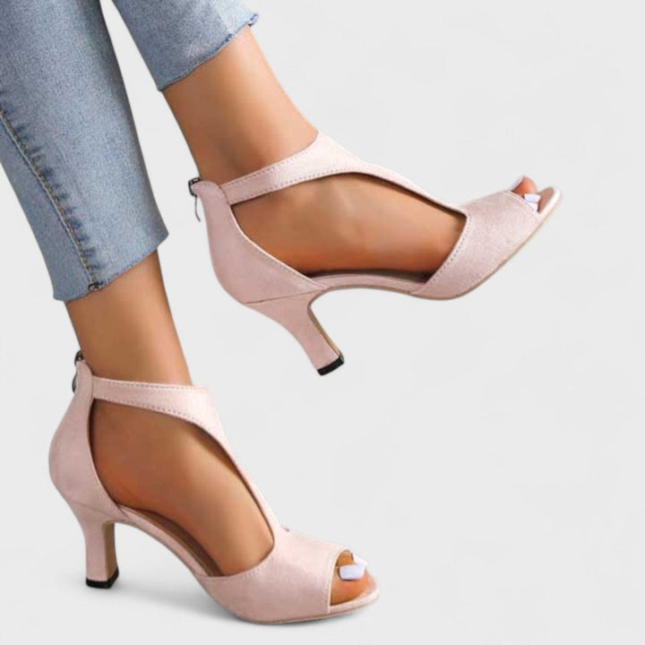 Zorina | Bequeme Orthopädische Sandalen mit Absatz 3
