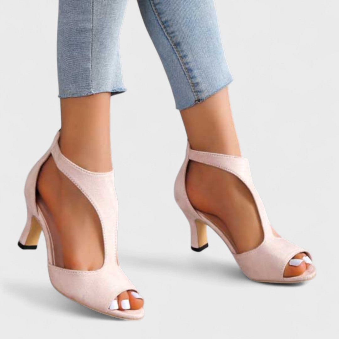 Zorina | Bequeme Orthopädische Sandalen mit Absatz 4