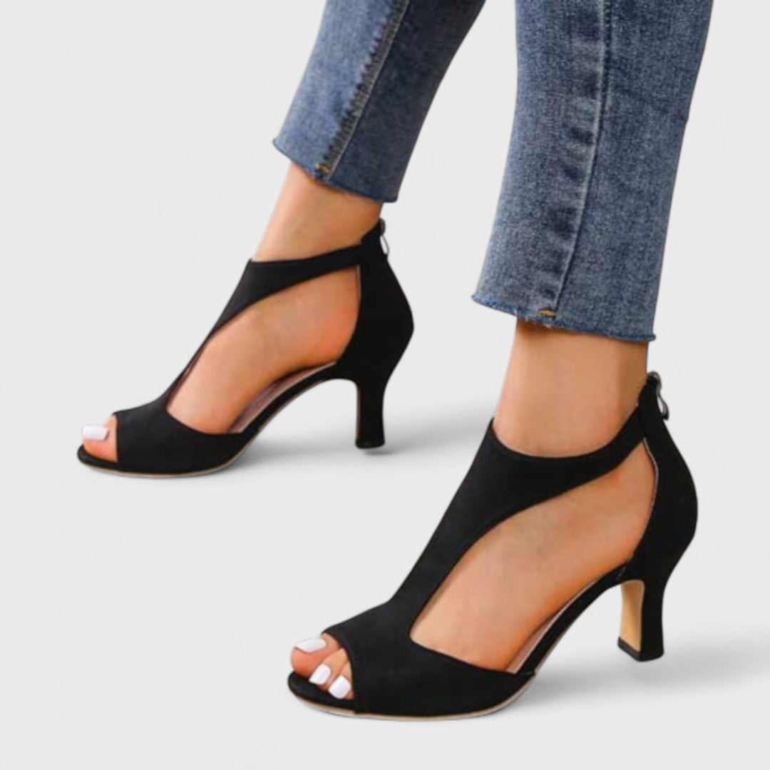 Zorina | Bequeme Orthopädische Sandalen mit Absatz 5