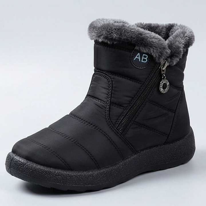 Frostiva | Winter Ankle Boots – Warm and Lightweight with Faux Fur