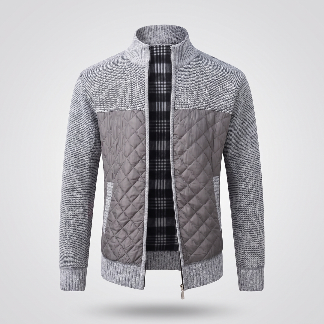 Classic | Quilted Knit Jacket – Komfortables Design für jeden Tag