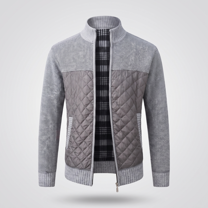 Classic | Quilted Knit Jacket – Komfortables Design für jeden Tag
