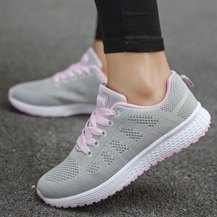 Evelyn | Atmungsaktive Orthopädische Damen-Sneaker Mit Strickdesign