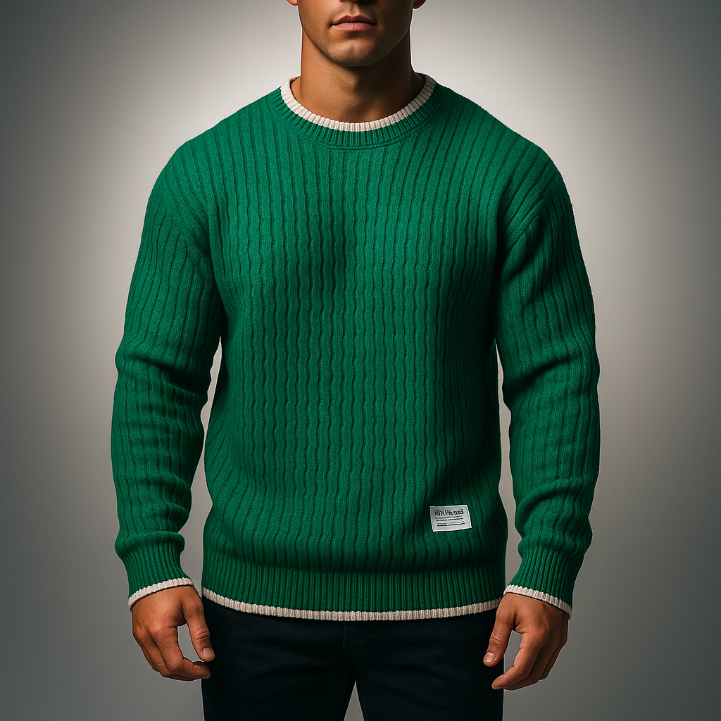 Rhettford | Strickpullover – Elegante Textur für Männer