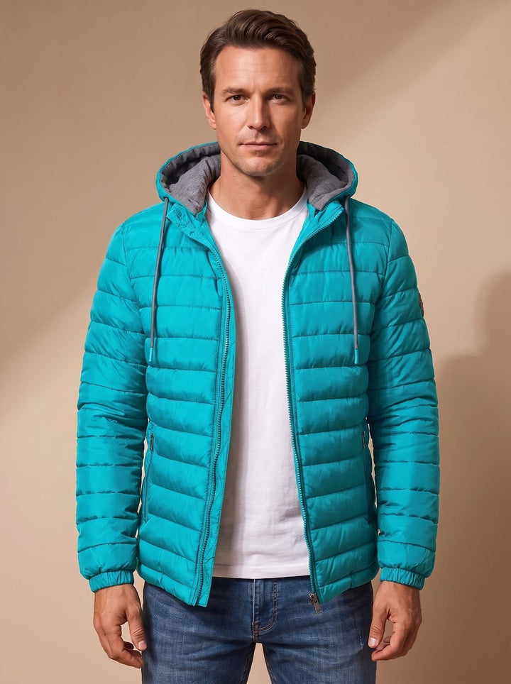 Matthias | Gesteppte Kapuzenjacke – Leicht mit Thermoisolierung für Herren